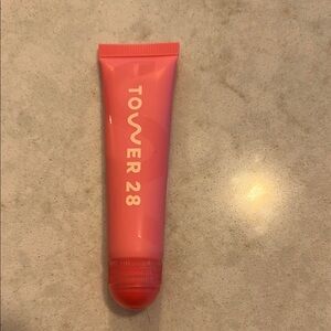 Tower 28 Pink Lip Balm Gloss